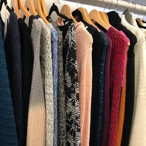 Sweaters sweaters and more sweaters
